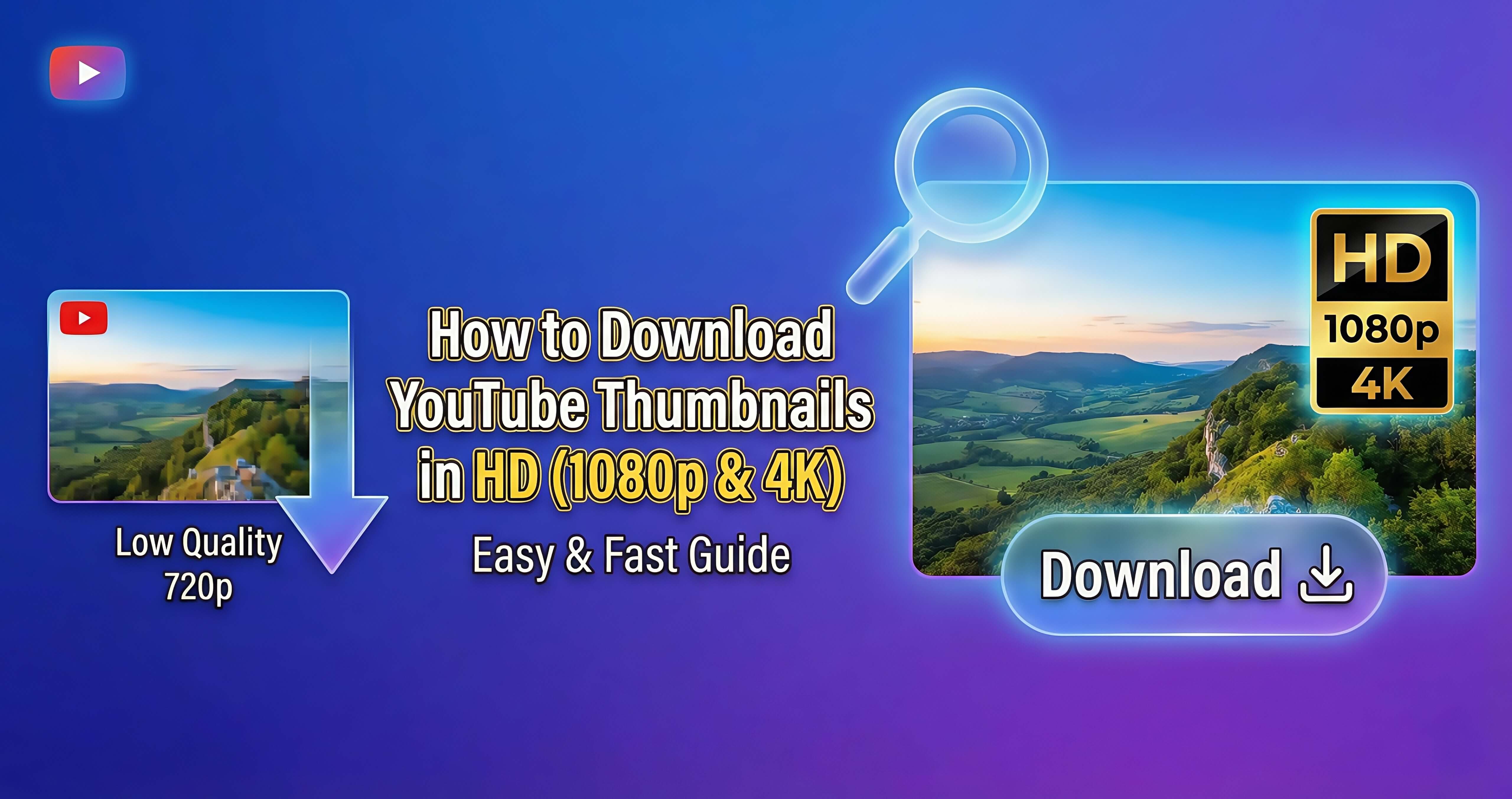 Como Baixar Thumbnails do YouTube em HD (1080p e 4K) – Guia 2026
